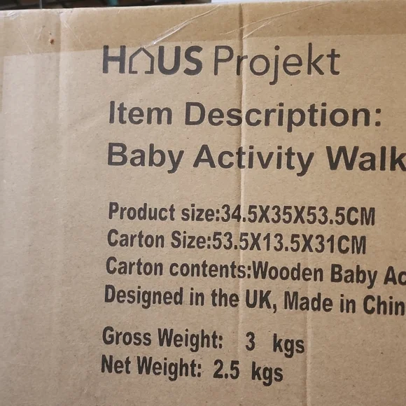 Hous Projekt Baby Activity Walker - Safari - Picture 4 of 4